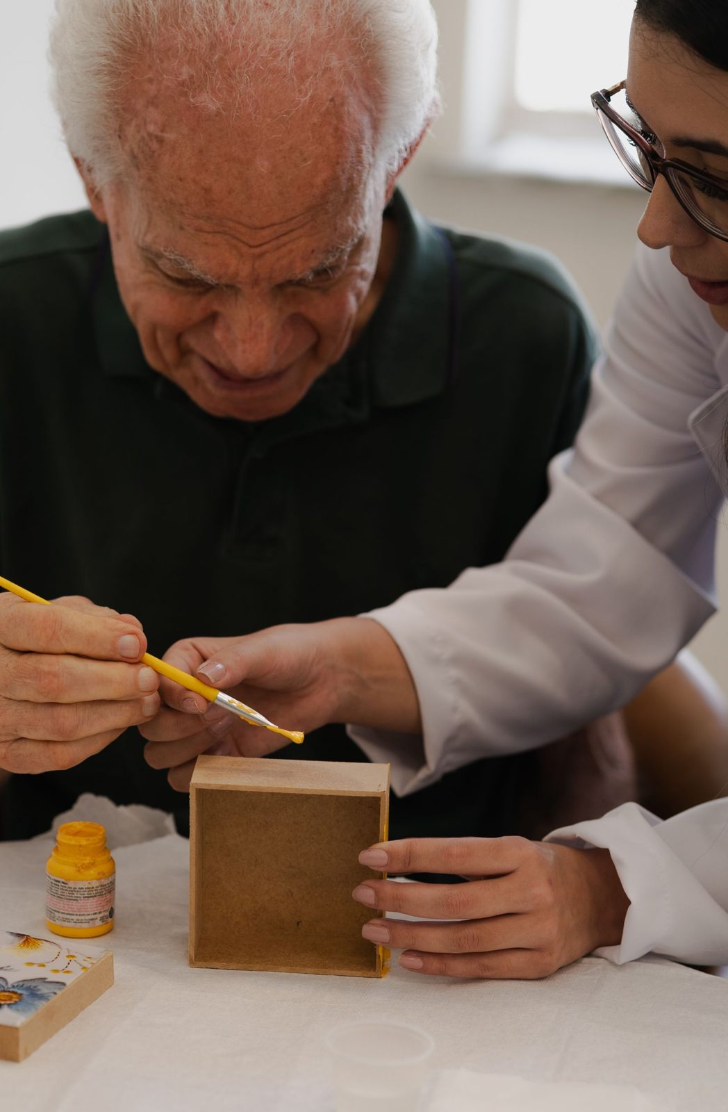 Senior with dementia